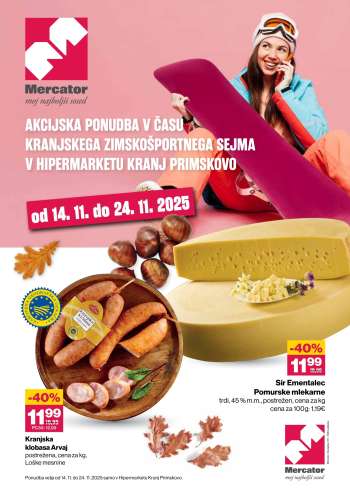 Mercator katalog - 14.11.2025 - 24.11.2025.