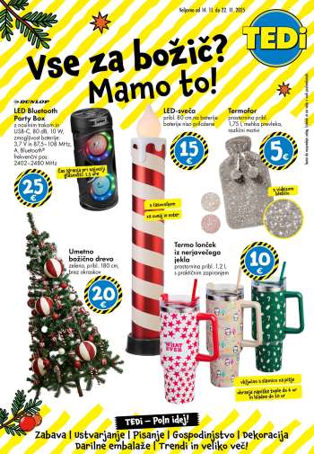 TEDi katalog - 14.11.2025 - 22.11.2025.