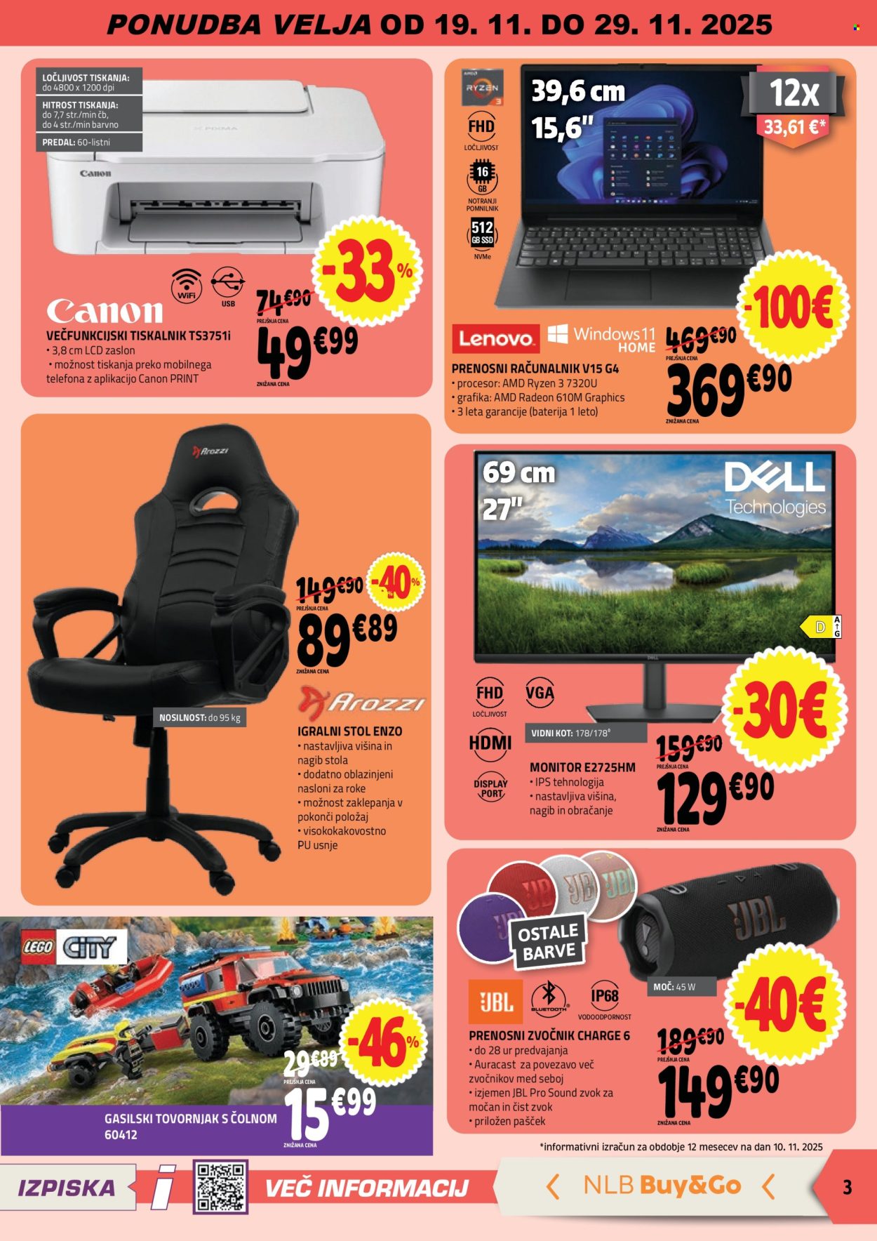 E.Leclerc katalog - 19.11.2025 - 29.11.2025. Stran 3