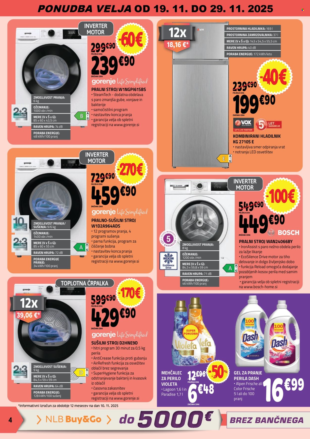 E.Leclerc katalog - 19.11.2025 - 29.11.2025. Stran 4