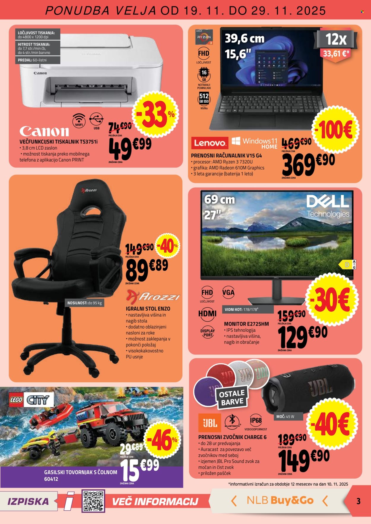 E.Leclerc katalog - 19.11.2025 - 29.11.2025. Stran 3