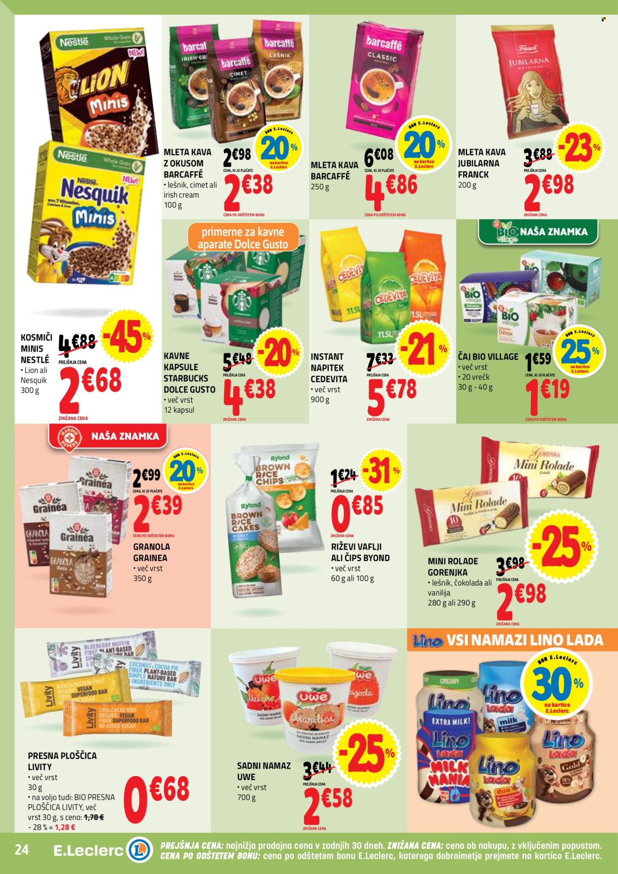 E.Leclerc katalog - 19.11.2025 - 29.11.2025. Stran 24