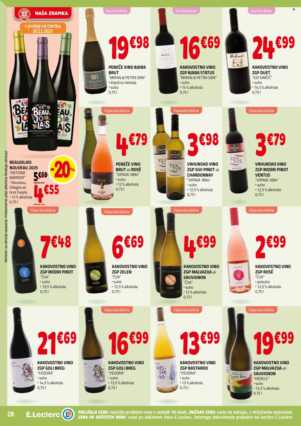 E.Leclerc katalog - 19.11.2025 - 29.11.2025. Stran 28