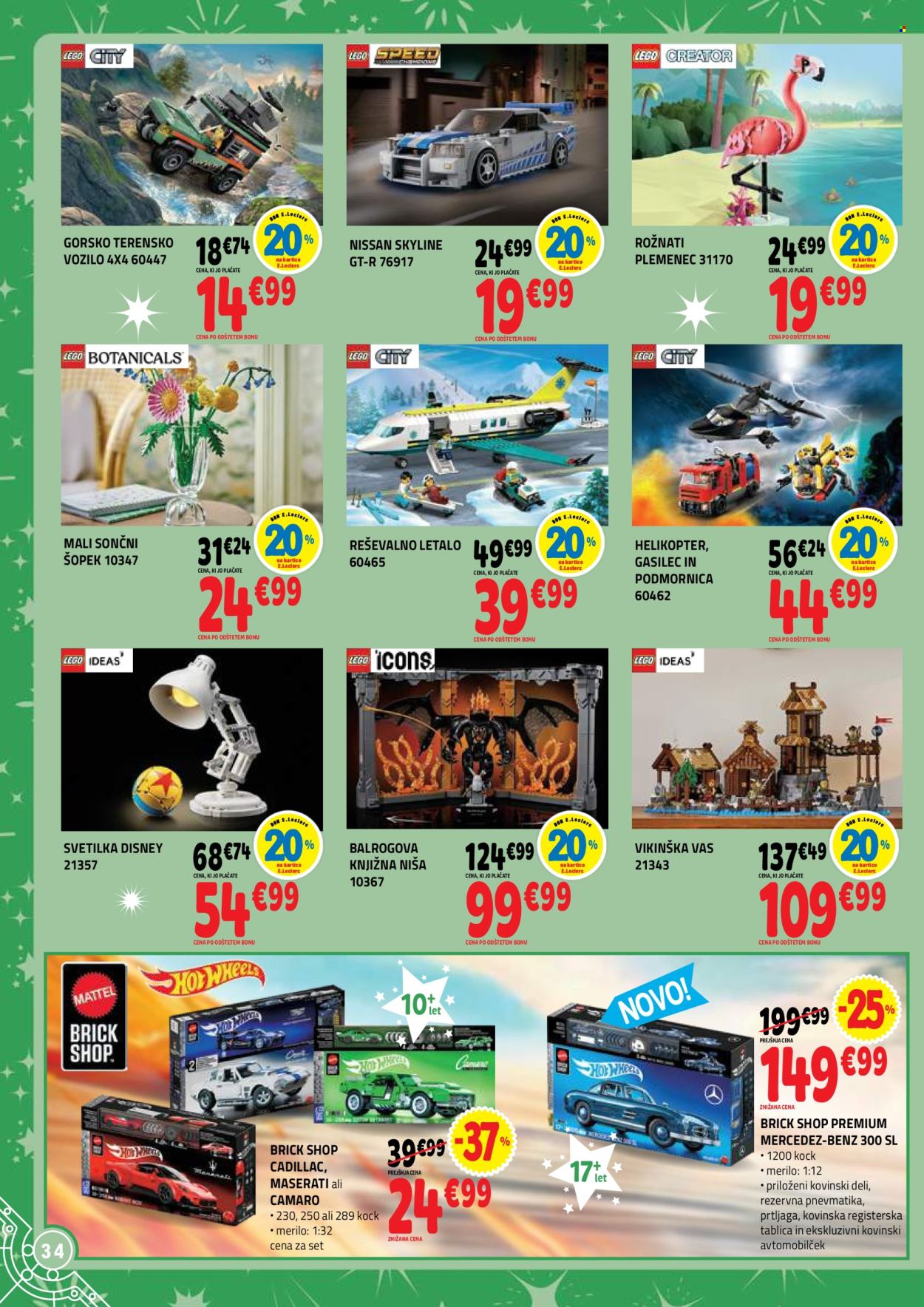 E.Leclerc katalog - 19.11.2025 - 29.11.2025. Stran 34