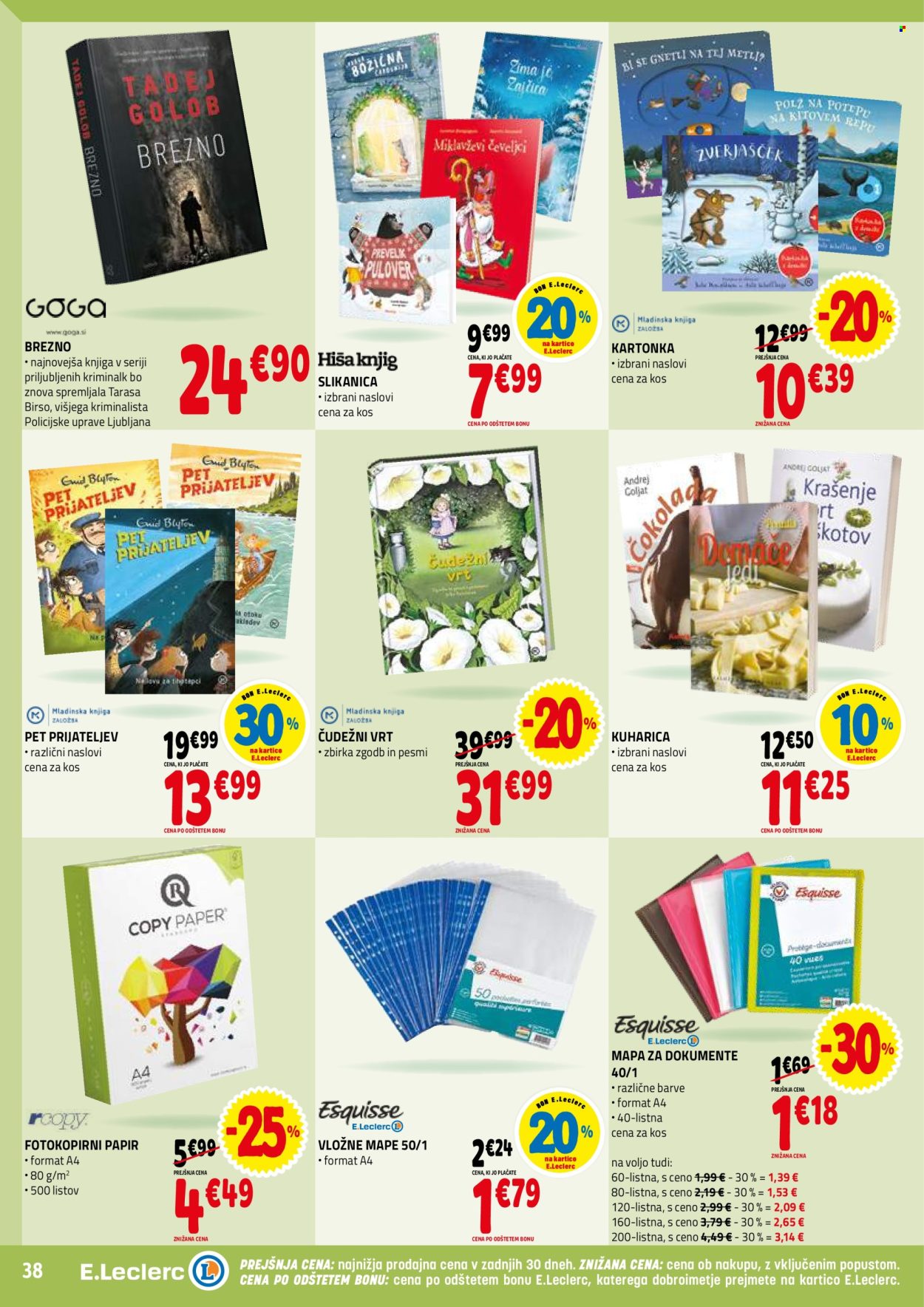 E.Leclerc katalog - 19.11.2025 - 29.11.2025. Stran 38
