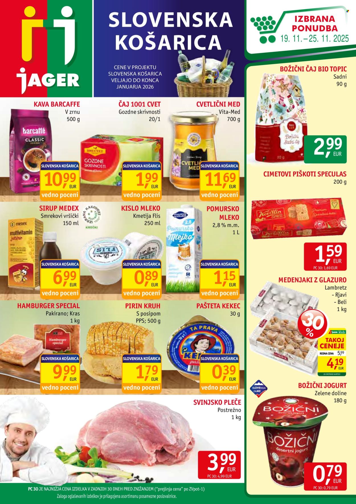 JAGER katalog - 19.11.2025 - 25.11.2025. Stran 1