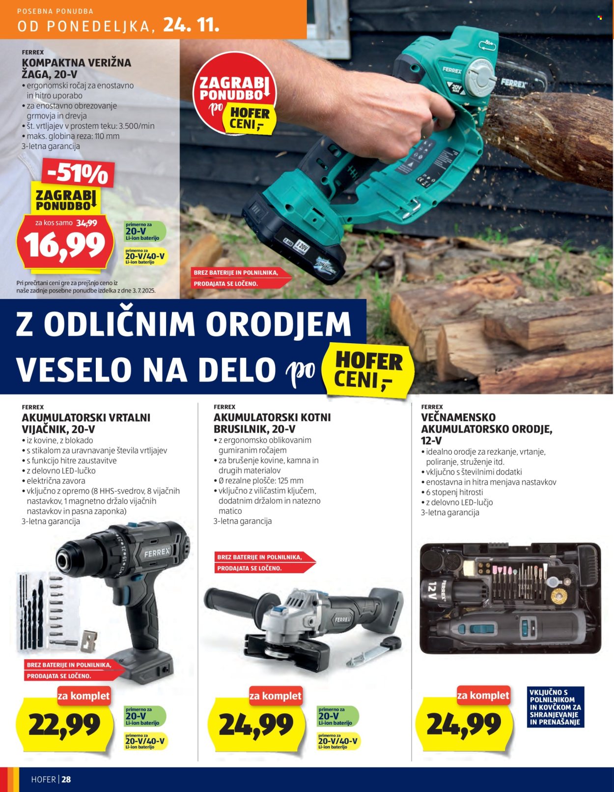 Hofer katalog - 20.11.2025 - 27.11.2025. Stran 28