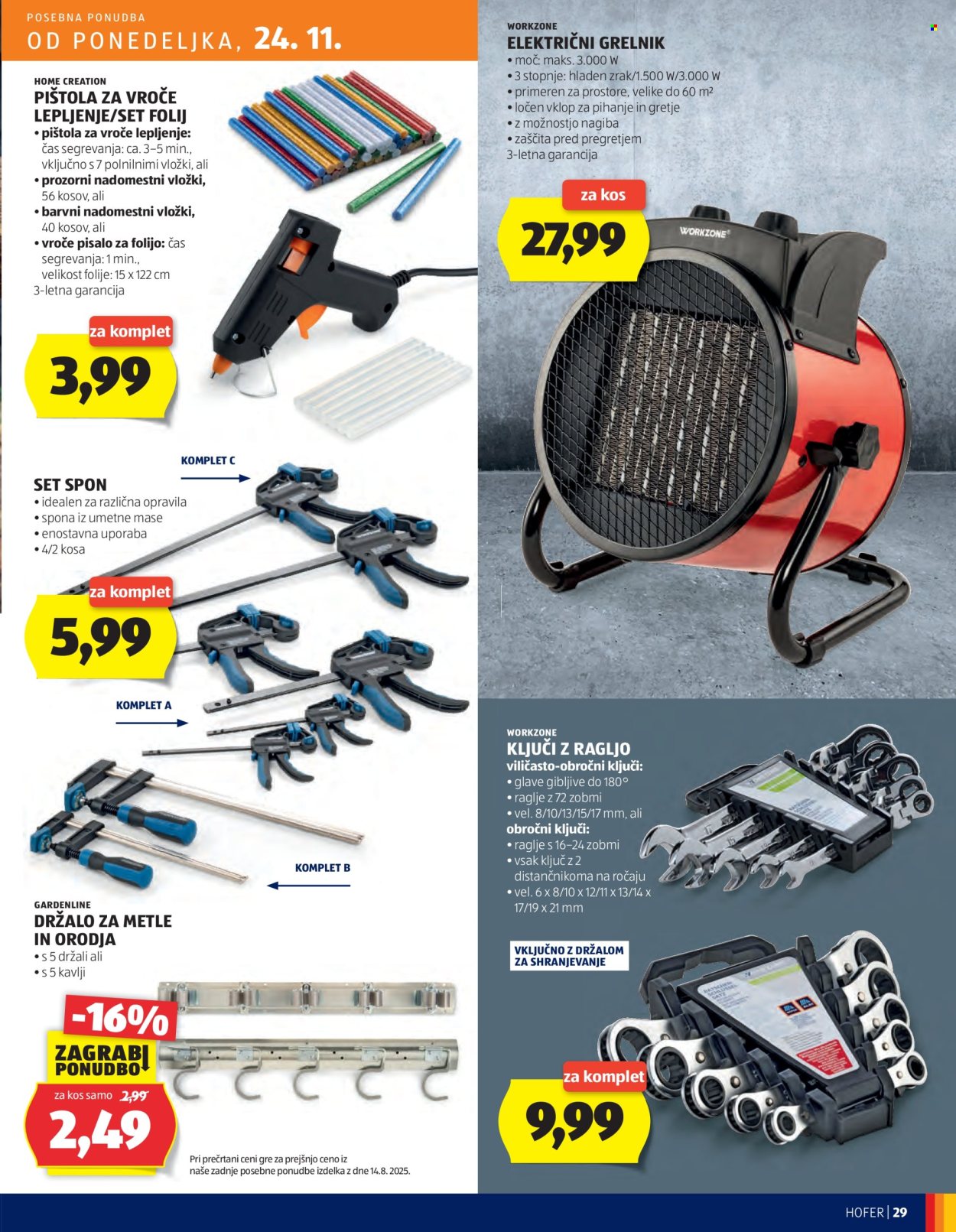 Hofer katalog - 20.11.2025 - 27.11.2025. Stran 29