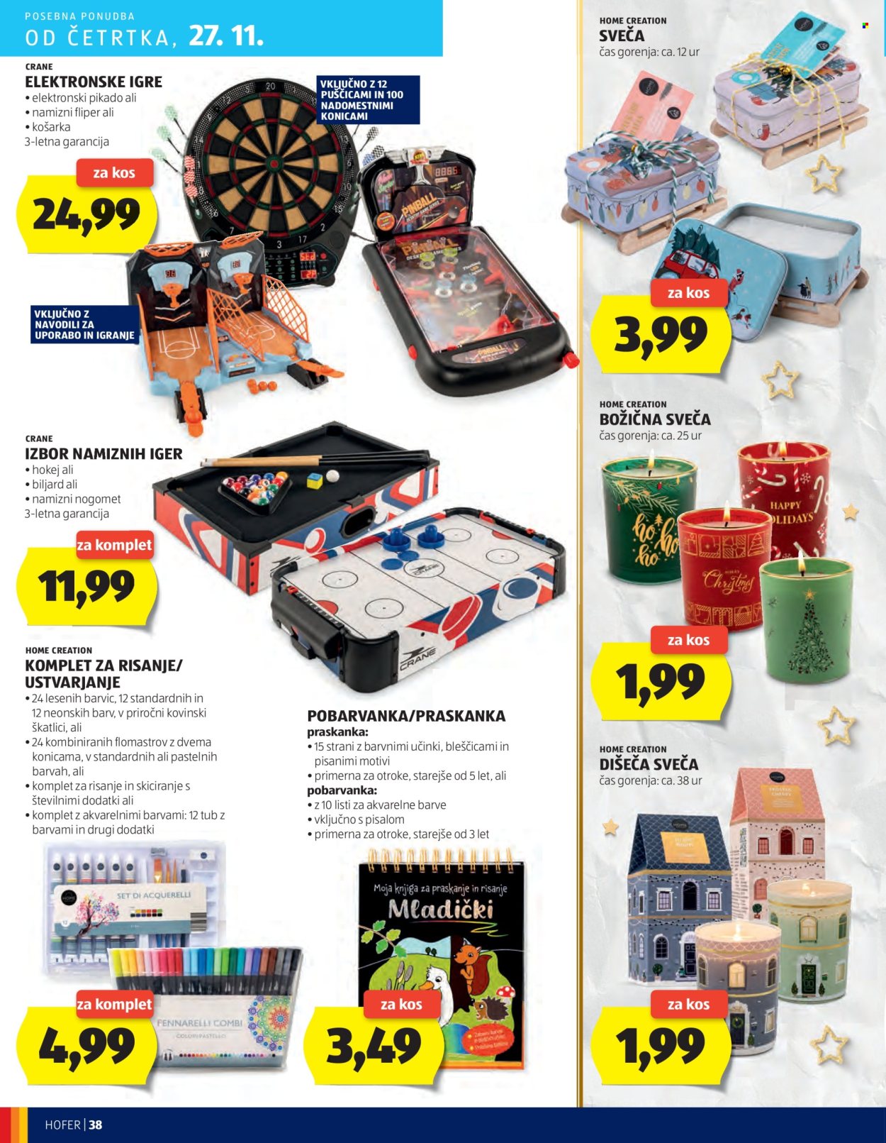 Hofer katalog - 20.11.2025 - 27.11.2025. Stran 38