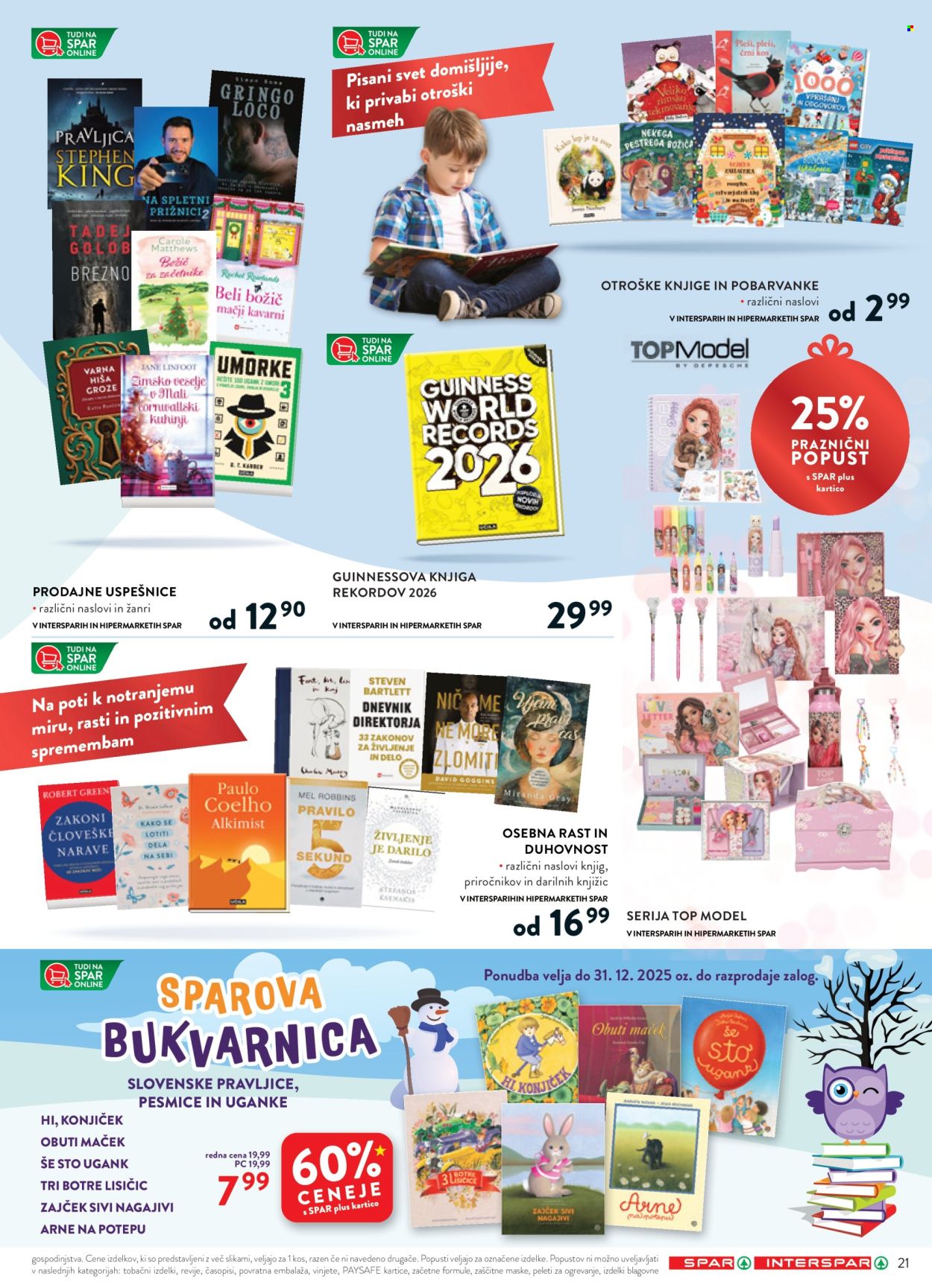 SPAR katalog - 26.11.2025 - 31.12.2025. Stran 21