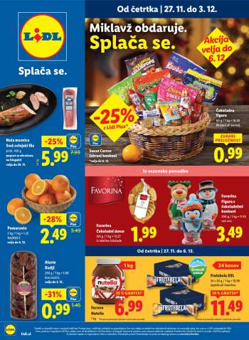 Lidl katalog - 27.11.2025 - 3.12.2025.