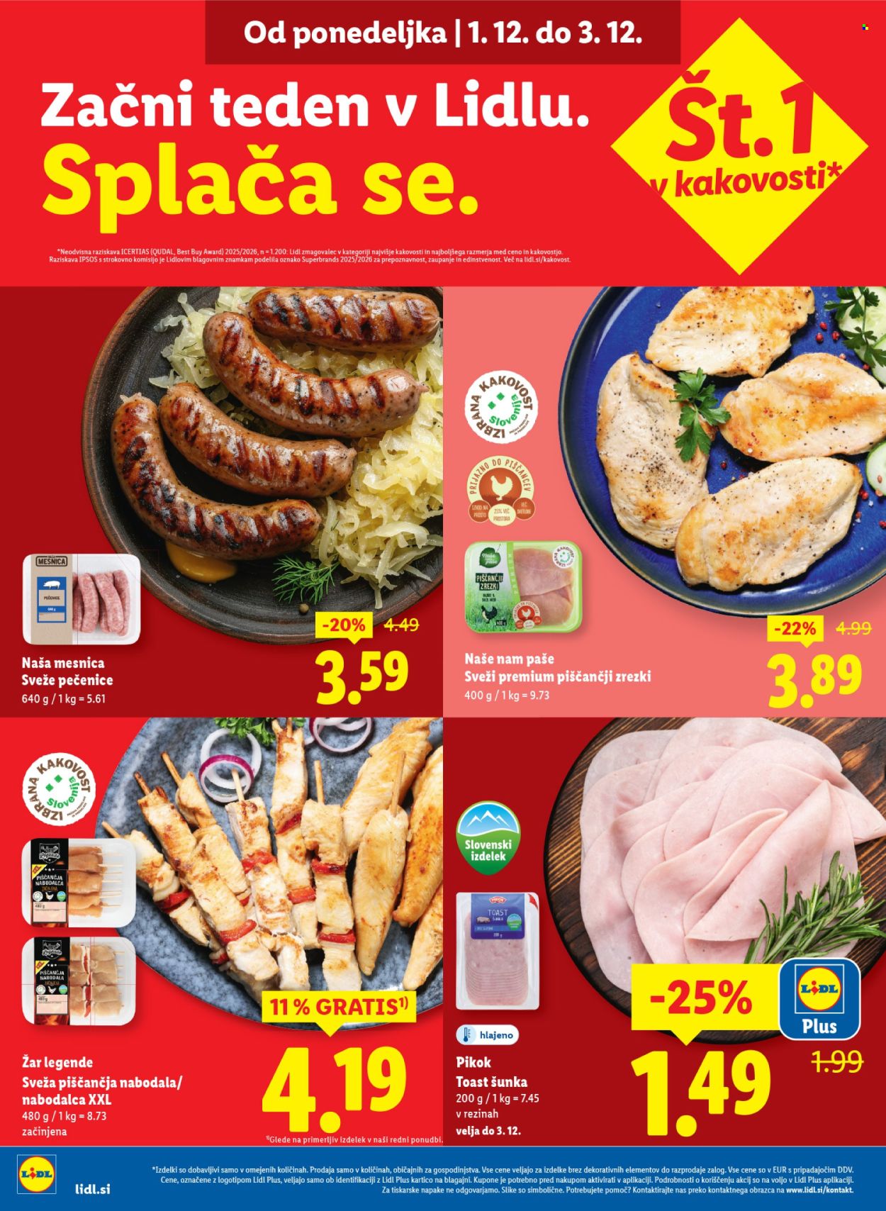 Lidl katalog - 27.11.2025 - 3.12.2025. Stran 38