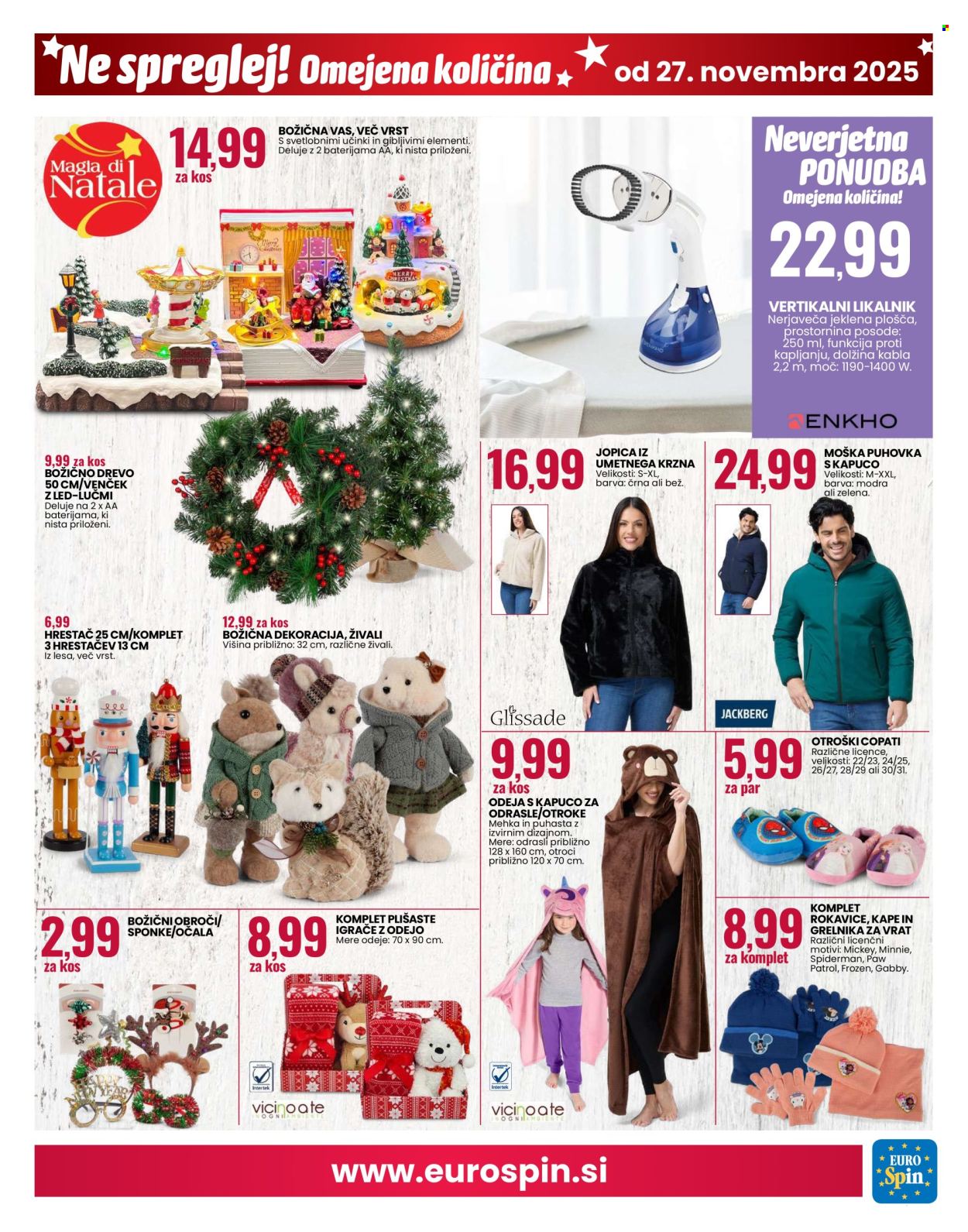 EuroSpin katalog - 27.11.2025 - 3.12.2025. Stran 15