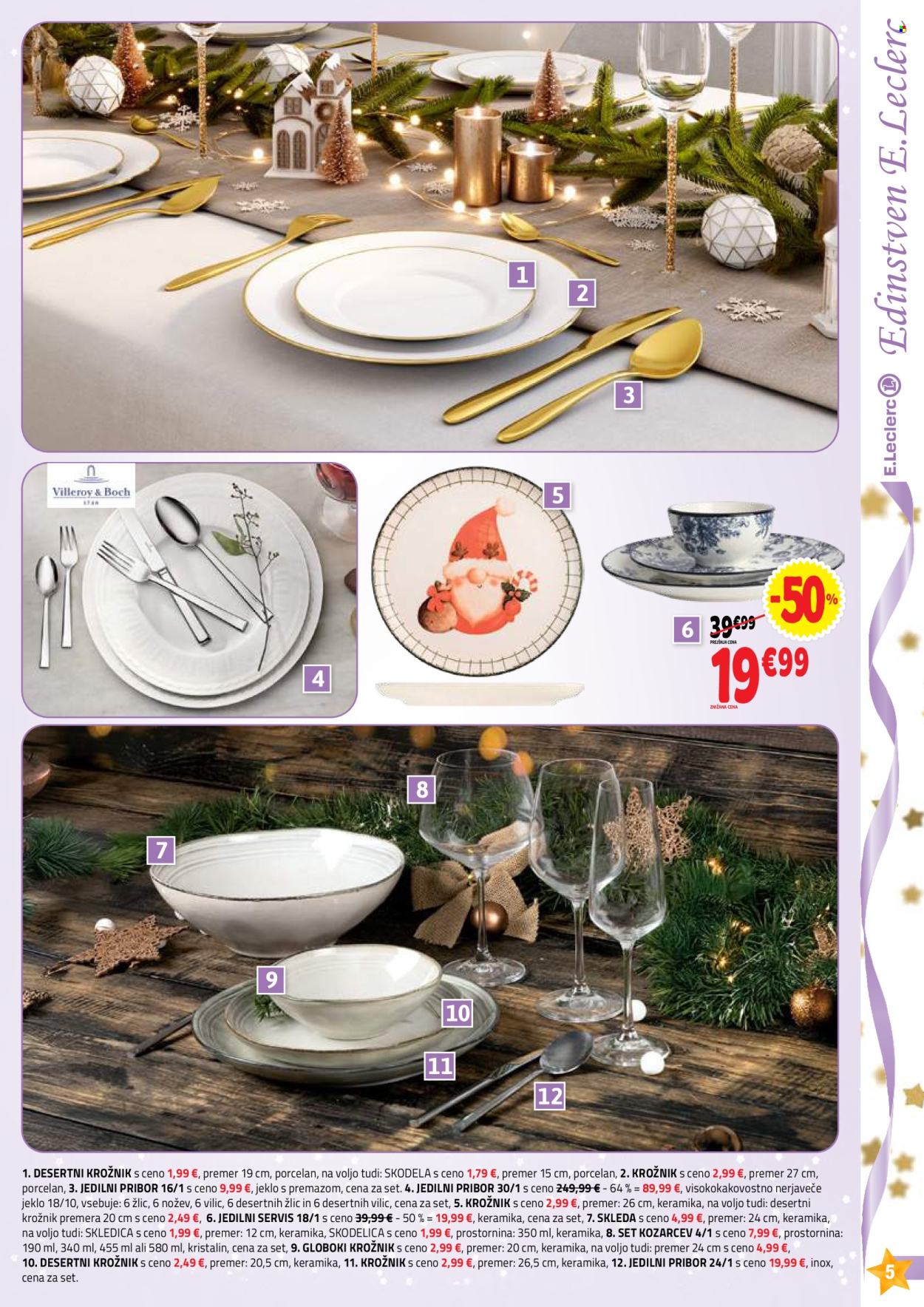 E.Leclerc katalog - 26.11.2025 - 31.12.2025. Stran 5