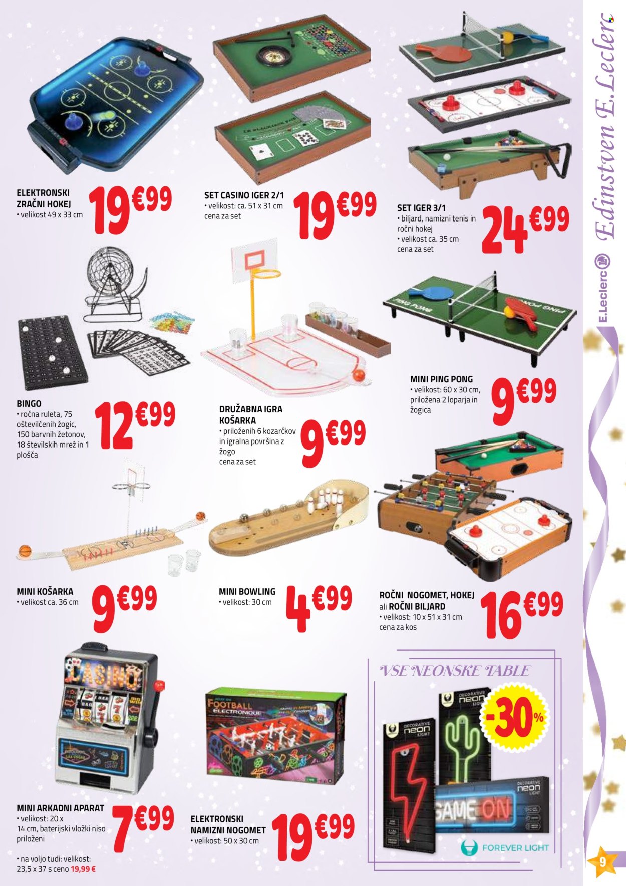 E.Leclerc katalog - 26.11.2025 - 31.12.2025. Stran 9