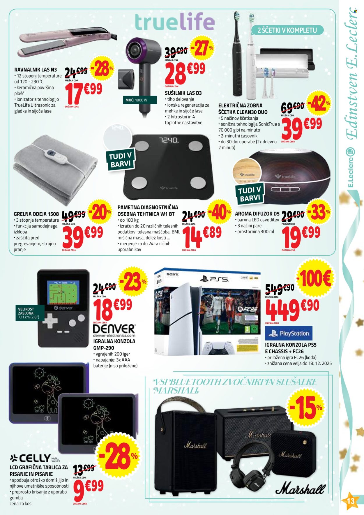 E.Leclerc katalog - 26.11.2025 - 31.12.2025. Stran 13