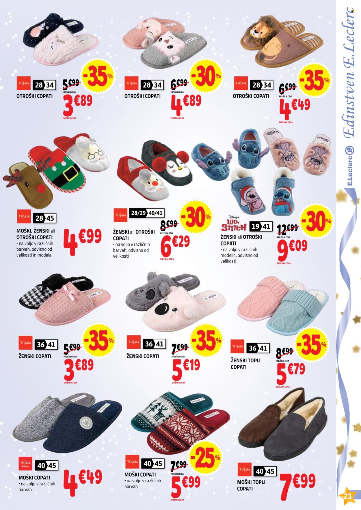 E.Leclerc katalog - 26.11.2025 - 31.12.2025. Stran 23