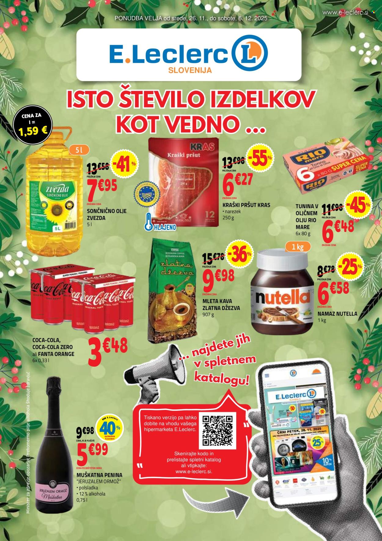 E.Leclerc katalog - 26.11.2025 - 6.12.2025. Stran 1