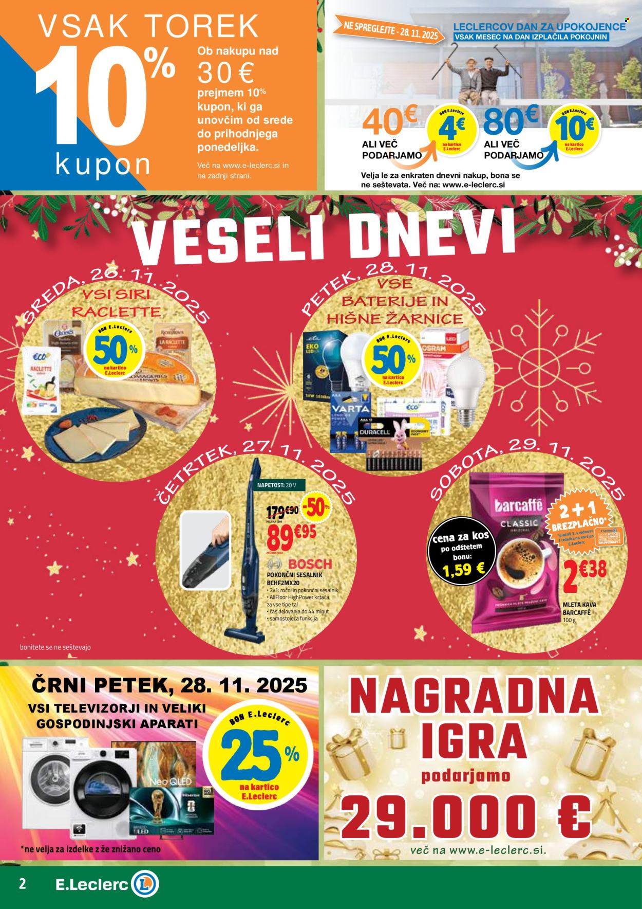 E.Leclerc katalog - 26.11.2025 - 6.12.2025. Stran 2
