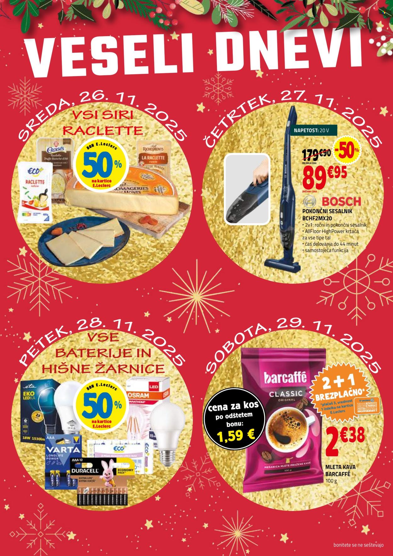 E.Leclerc katalog - 26.11.2025 - 6.12.2025. Stran 3