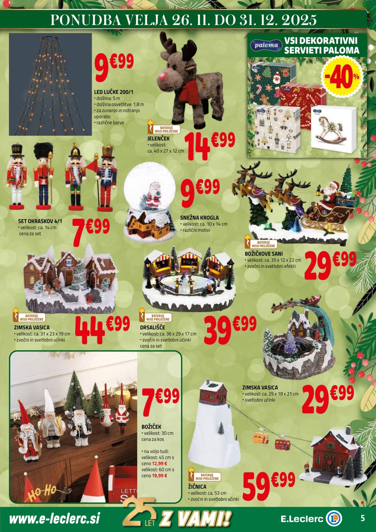 E.Leclerc katalog - 26.11.2025 - 6.12.2025. Stran 5