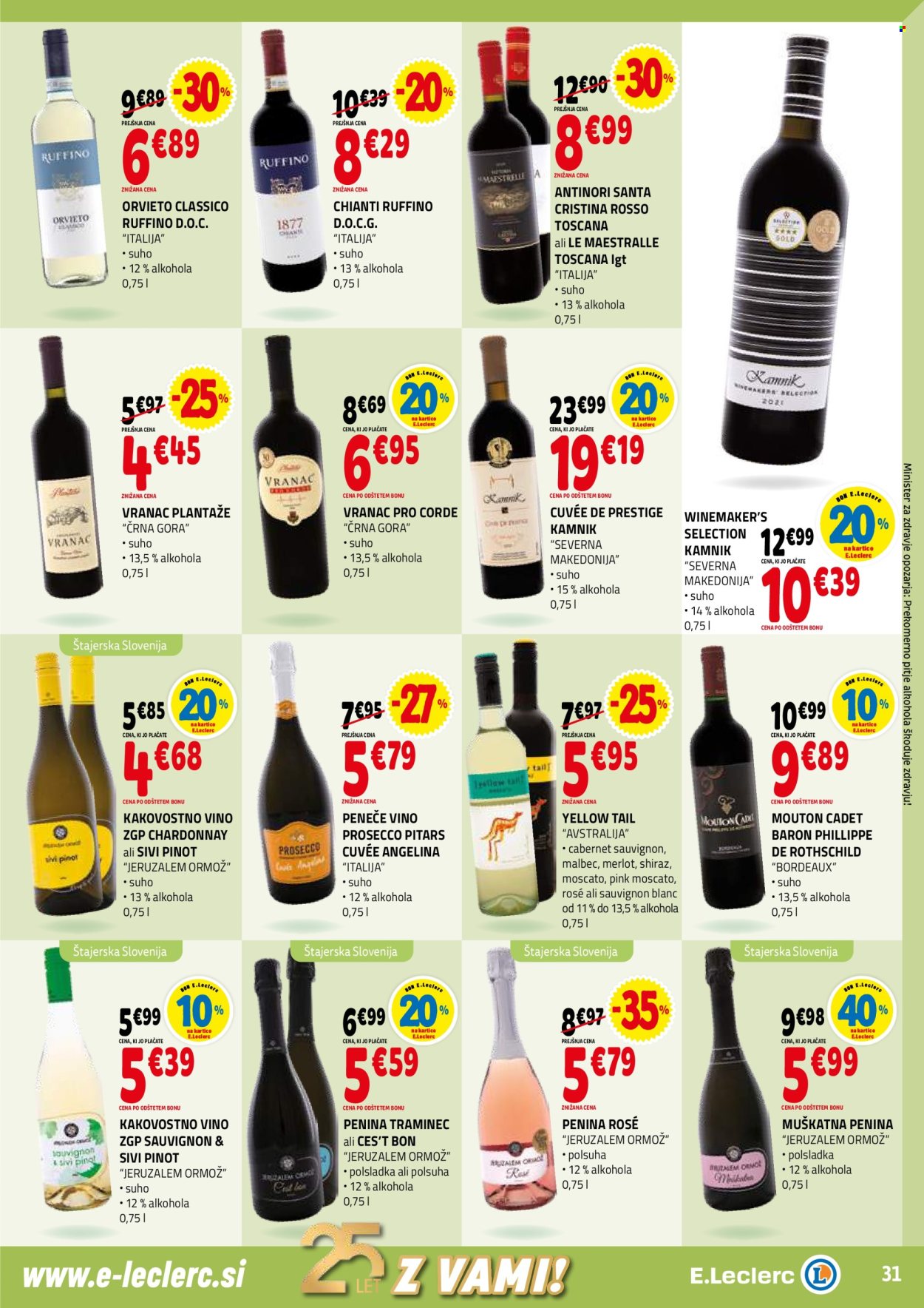 E.Leclerc katalog - 26.11.2025 - 6.12.2025. Stran 31