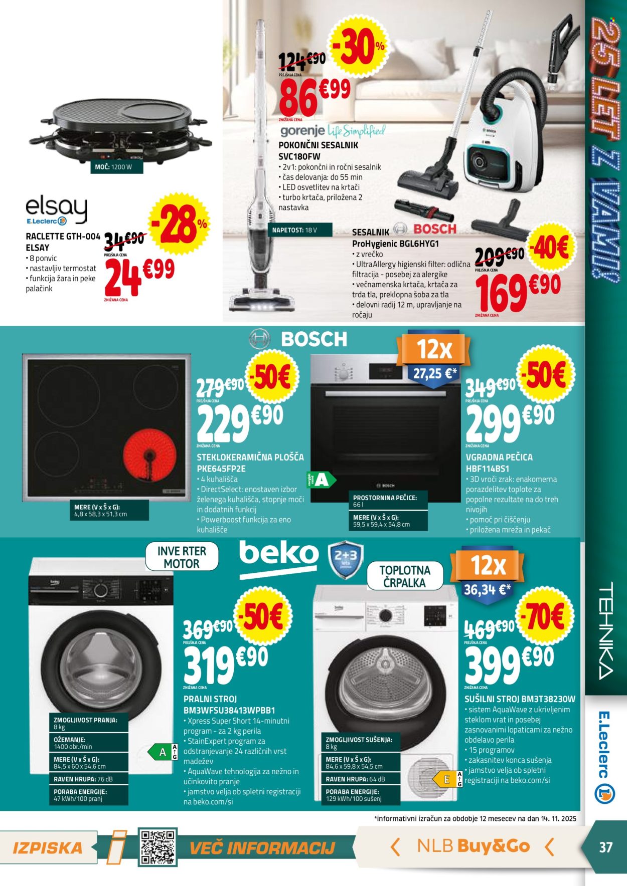E.Leclerc katalog - 26.11.2025 - 6.12.2025. Stran 37