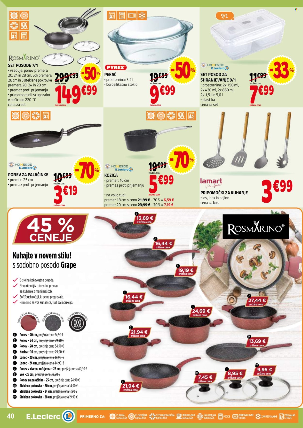 E.Leclerc katalog - 26.11.2025 - 6.12.2025. Stran 40