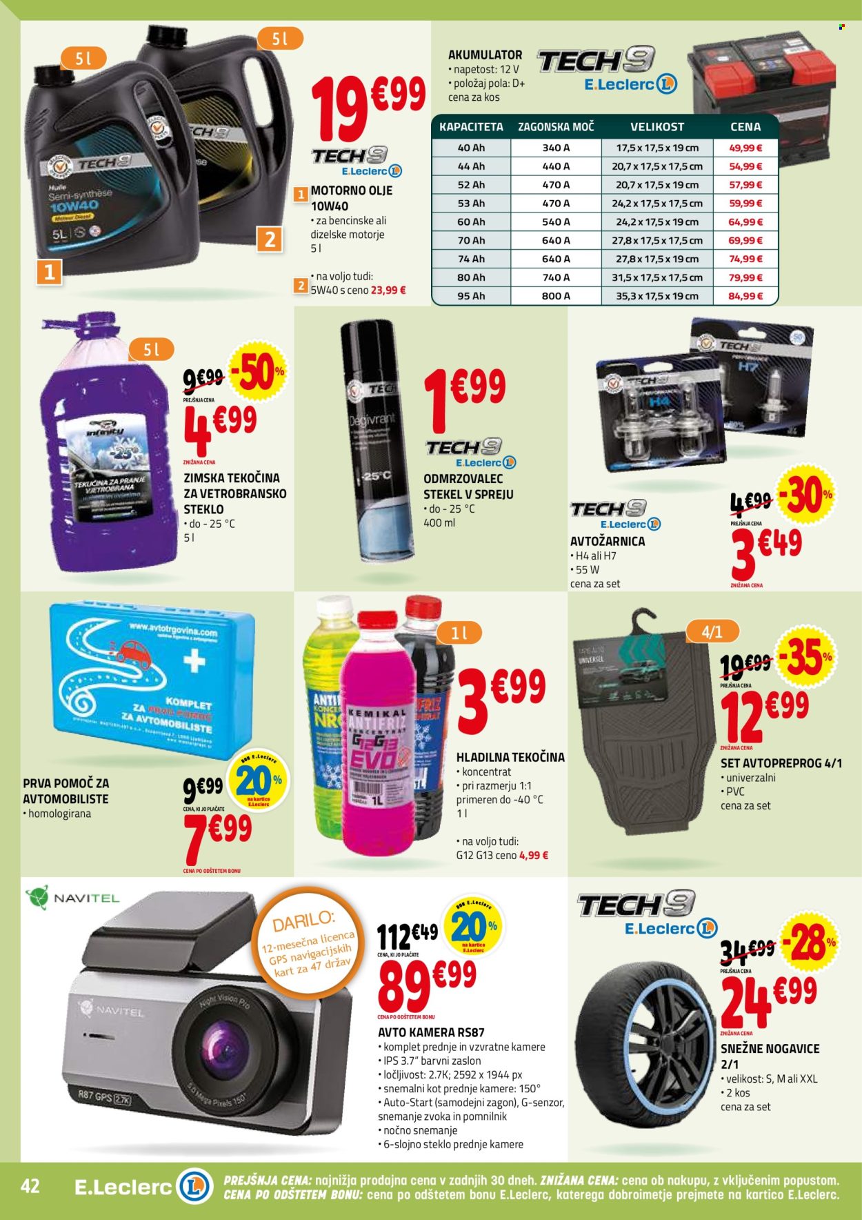 E.Leclerc katalog - 26.11.2025 - 6.12.2025. Stran 42
