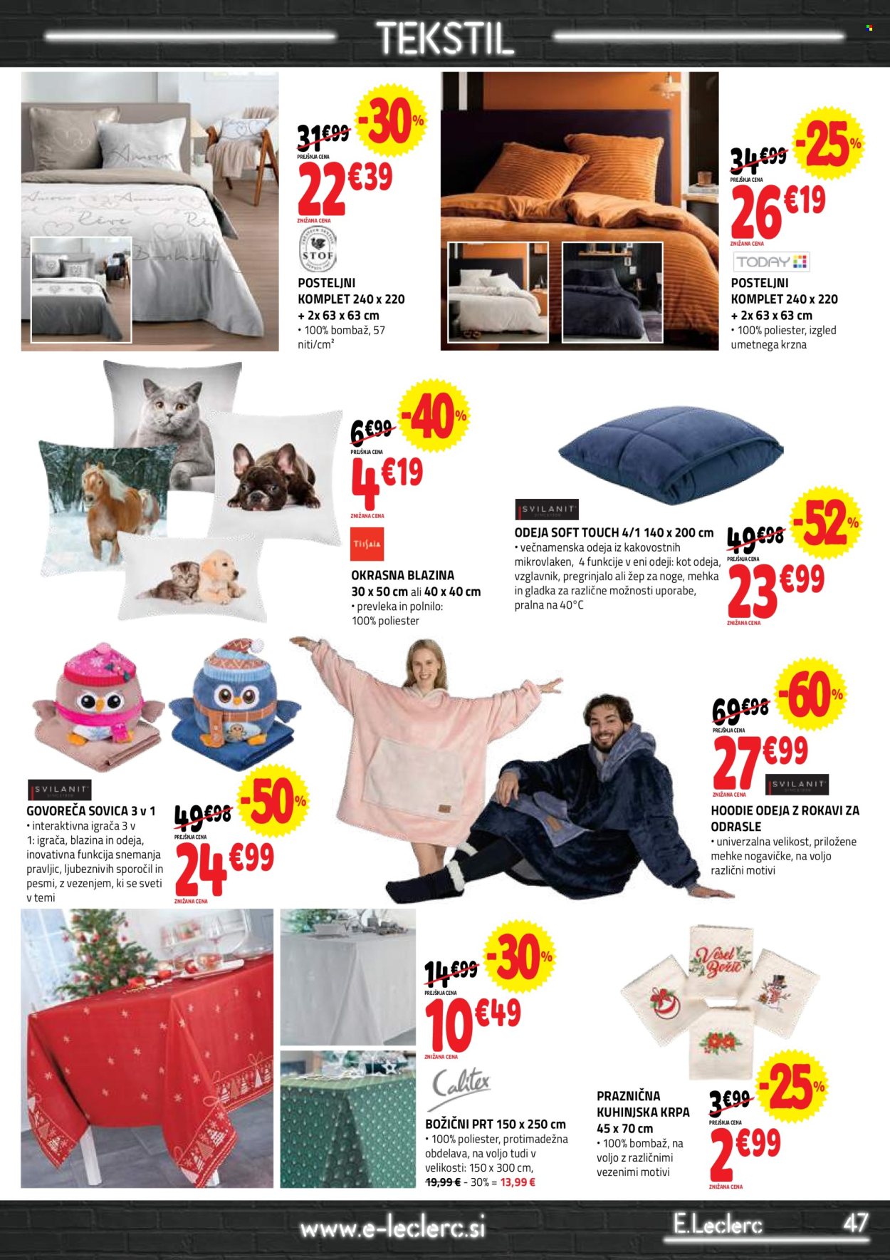 E.Leclerc katalog - 26.11.2025 - 6.12.2025. Stran 47