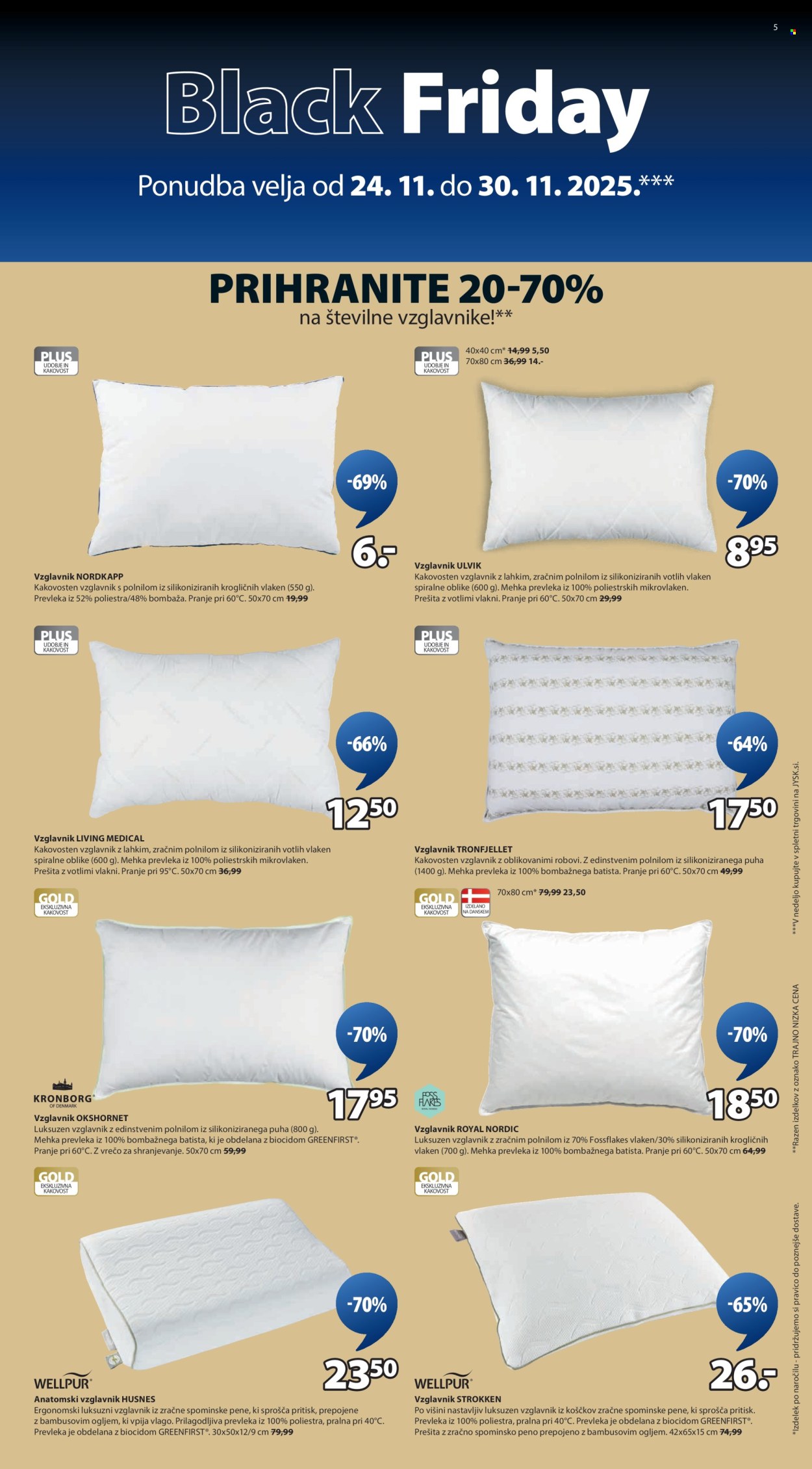 JYSK katalog - 24.11.2025 - 30.11.2025. Stran 5