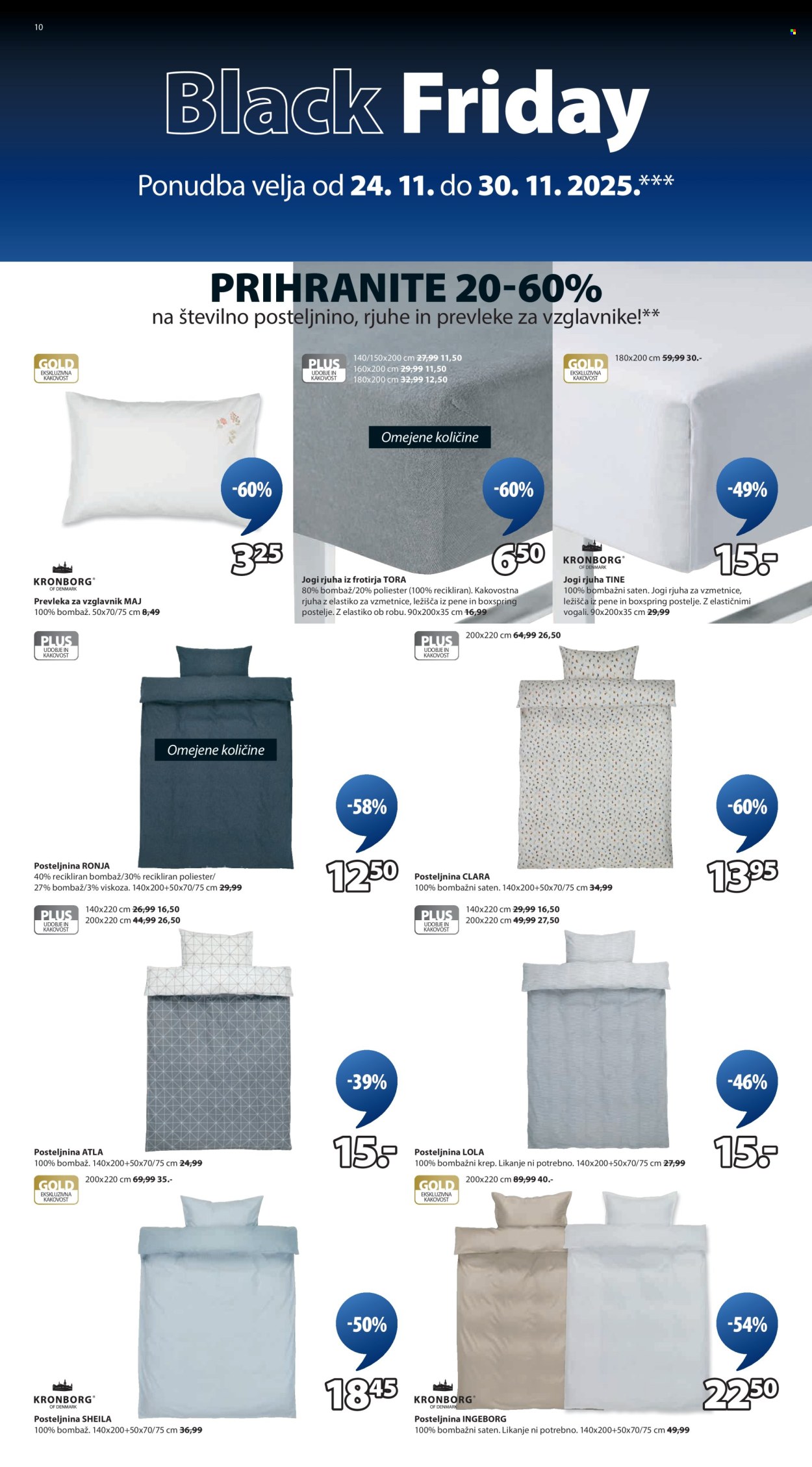 JYSK katalog - 24.11.2025 - 30.11.2025. Stran 10