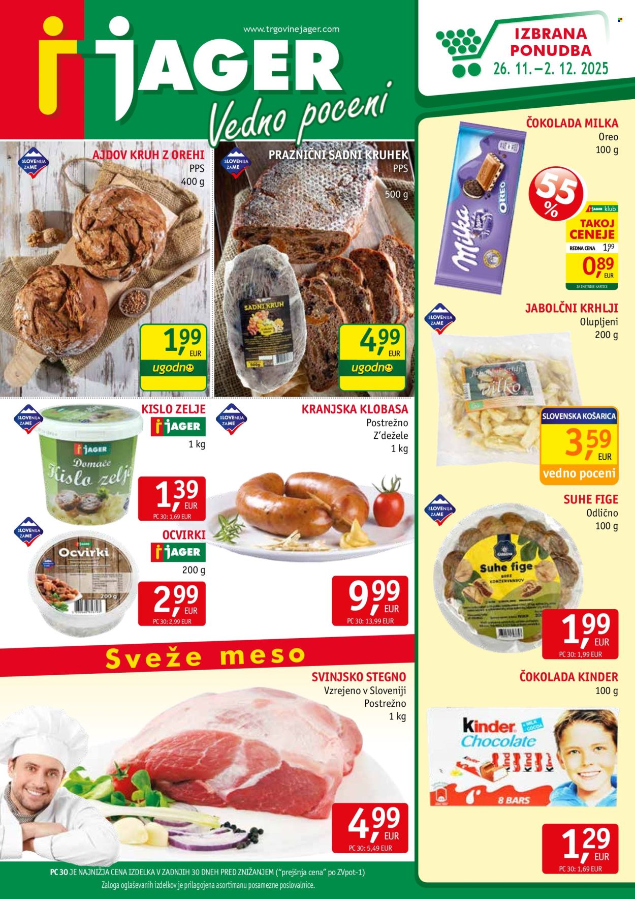 JAGER katalog - 26.11.2025 - 2.12.2025. Stran 1
