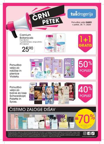 Tuš Drogeria katalog - 28.11.2025 - 28.11.2025.