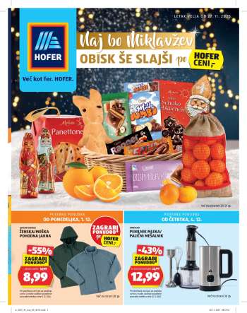 Hofer katalog - 27.11.2025 - 4.12.2025.