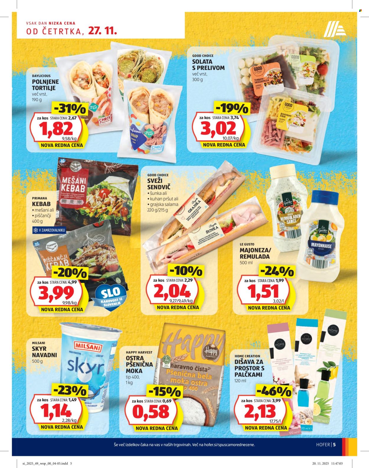 Hofer katalog - 27.11.2025 - 4.12.2025. Stran 5