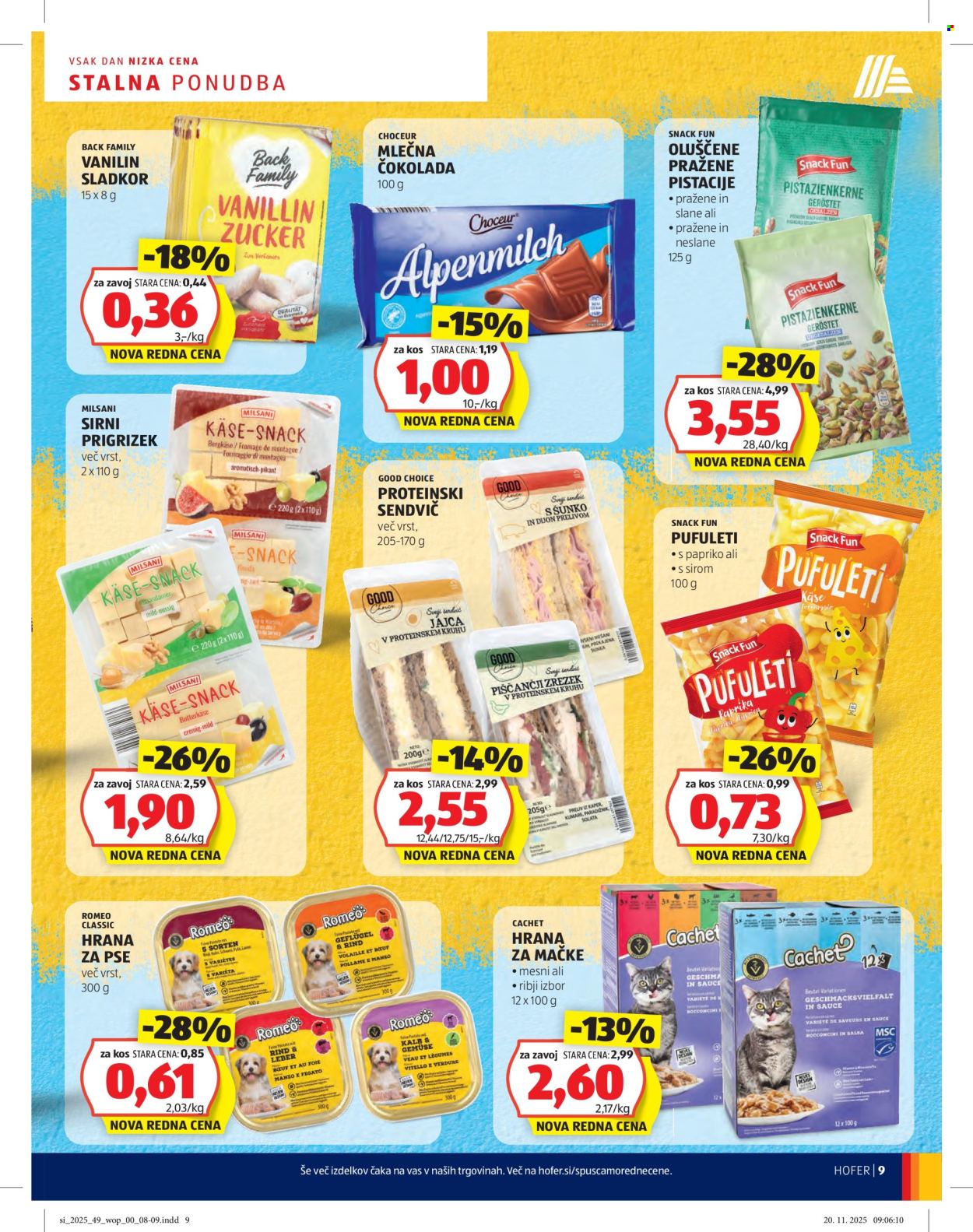 Hofer katalog - 27.11.2025 - 4.12.2025. Stran 9