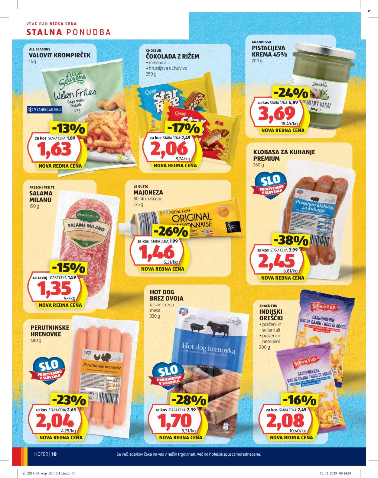Hofer katalog - 27.11.2025 - 4.12.2025. Stran 10