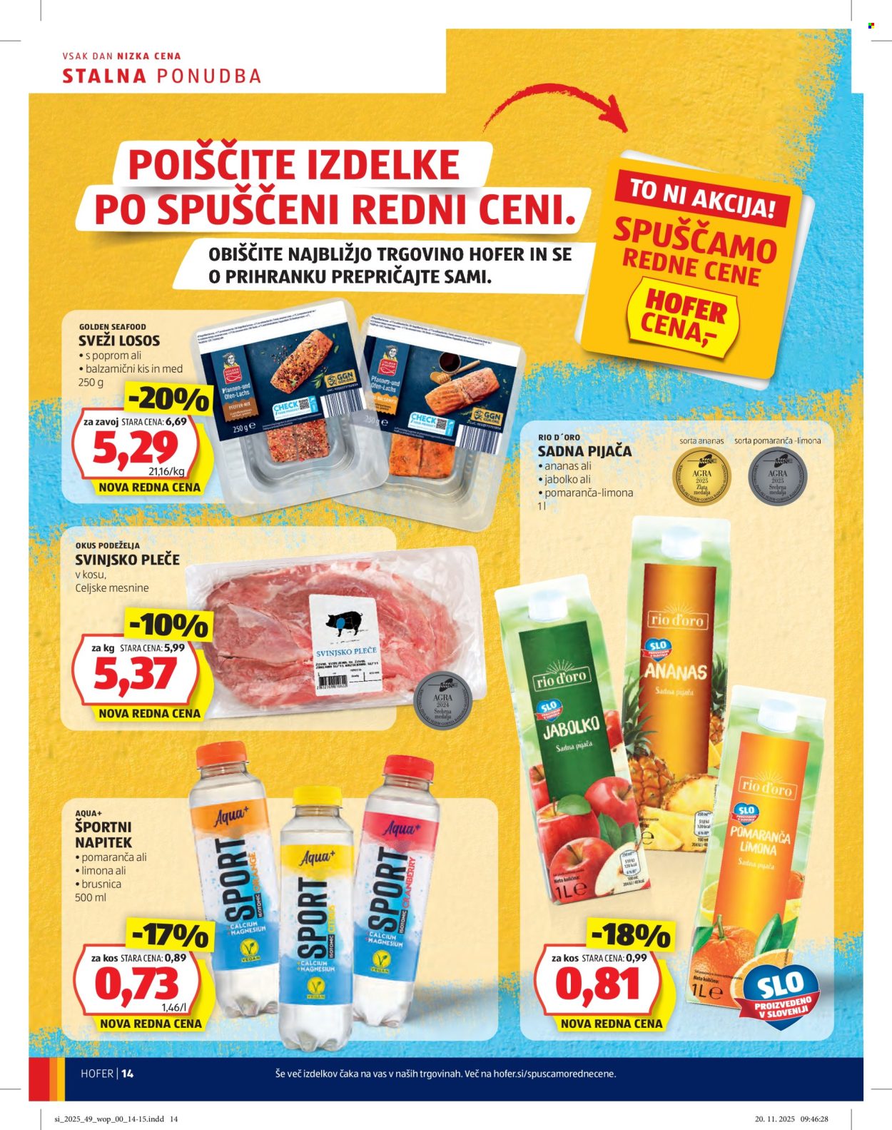 Hofer katalog - 27.11.2025 - 4.12.2025. Stran 14