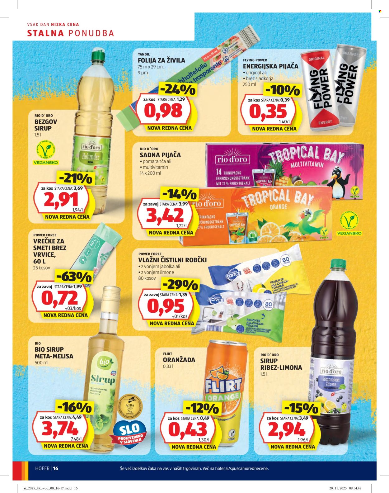 Hofer katalog - 27.11.2025 - 4.12.2025. Stran 16