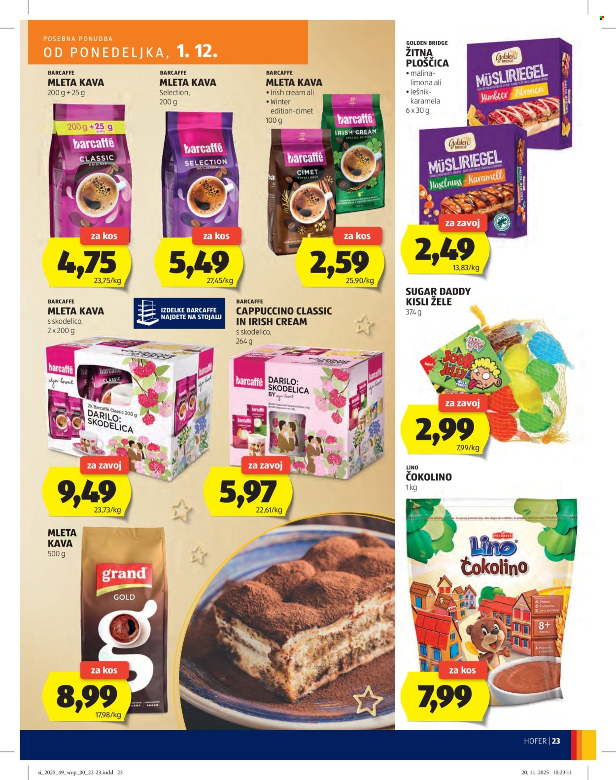 Hofer katalog - 27.11.2025 - 4.12.2025. Stran 23