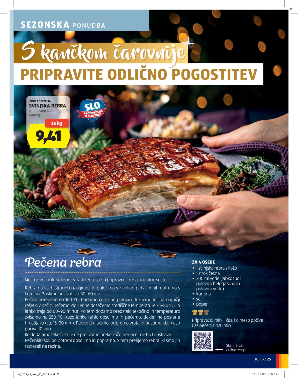 Hofer katalog - 27.11.2025 - 4.12.2025. Stran 25