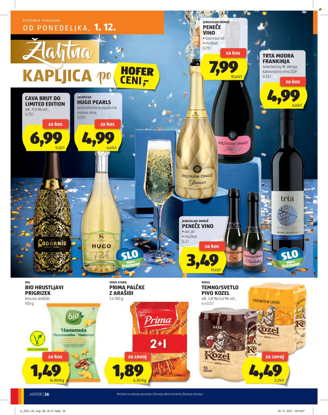 Hofer katalog - 27.11.2025 - 4.12.2025. Stran 26
