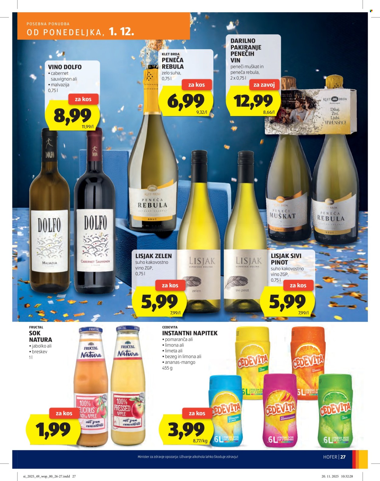Hofer katalog - 27.11.2025 - 4.12.2025. Stran 27