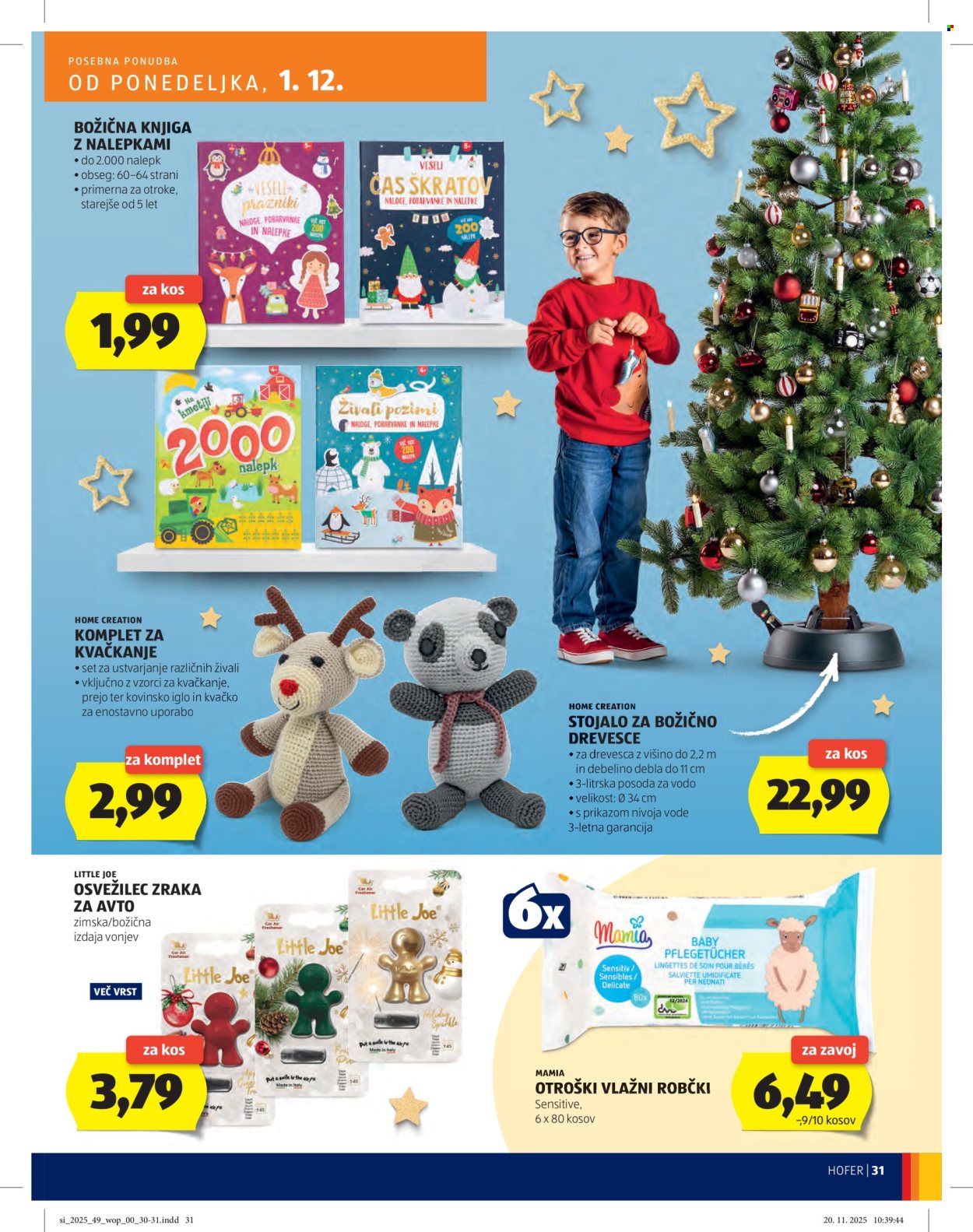 Hofer katalog - 27.11.2025 - 4.12.2025. Stran 31