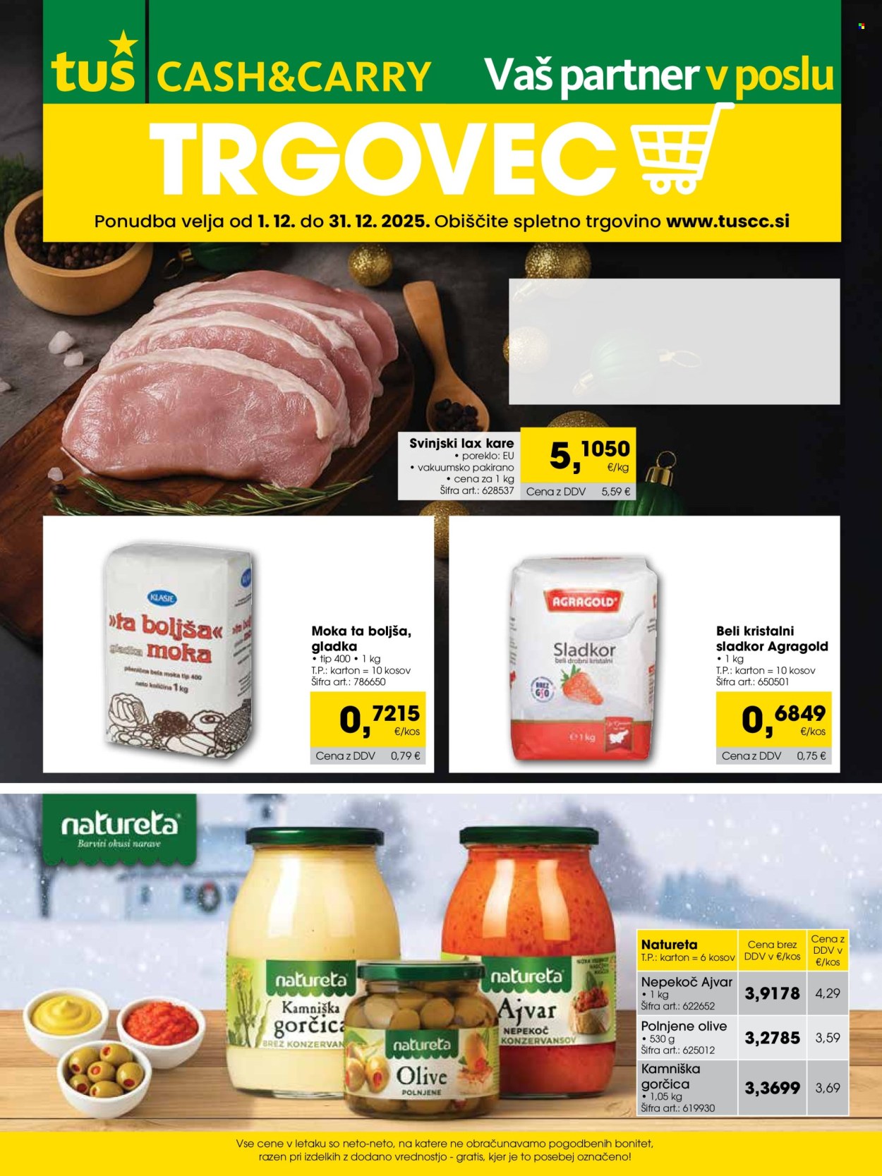 Tuš Cash & Carry katalog - 1.12.2025 - 31.12.2025. Stran 1