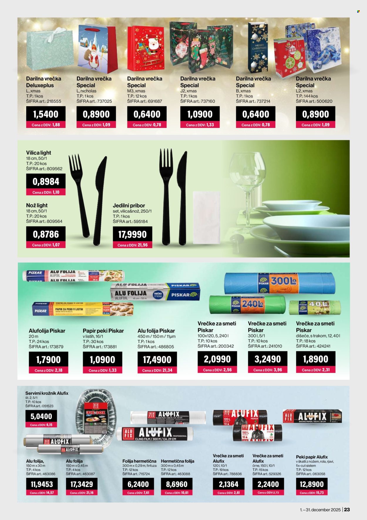 Mercator Cash & Carry katalog - 1.12.2025 - 31.12.2025. Stran 23