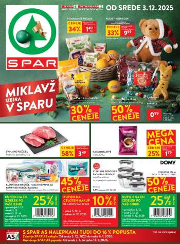 SPAR katalog - 3.12.2025 - 31.12.2025.