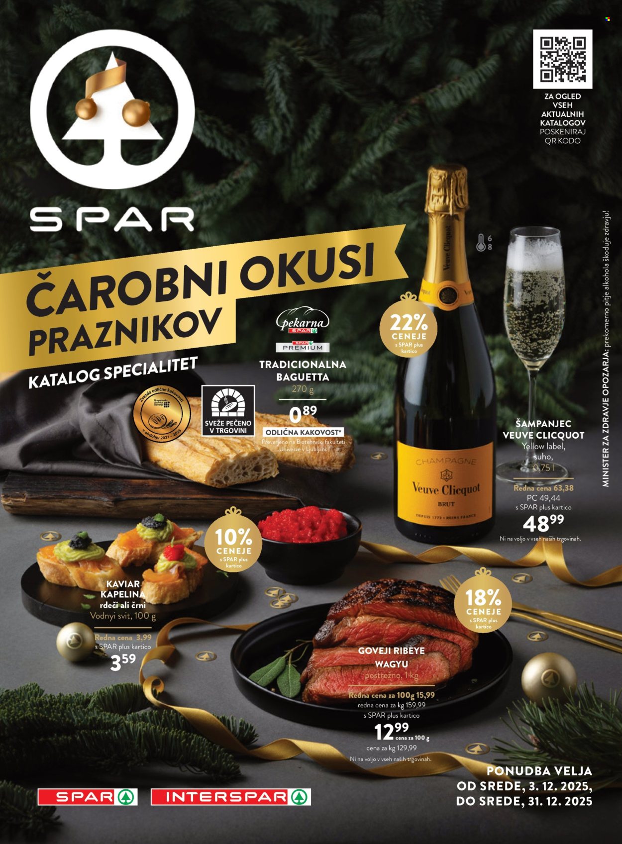 SPAR katalog - 3.12.2025 - 31.12.2025. Stran 1