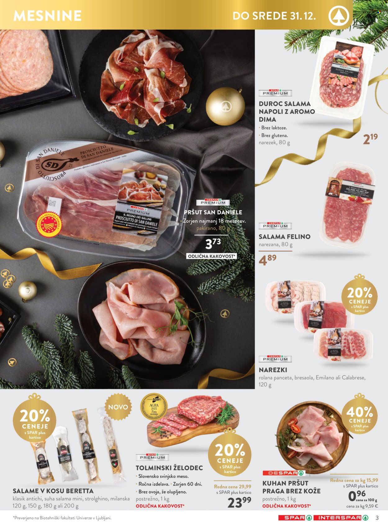 SPAR katalog - 3.12.2025 - 31.12.2025. Stran 3